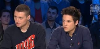 Fonky Flav et Nekfeu du groupe 1995 dans On n’est pas couché