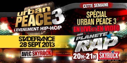 Youssoupha live Planète Rap Urban Peace 3 avec Sam's et Ayna