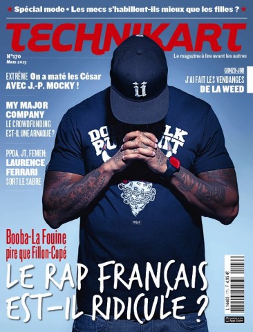 Booba à la Une de Technikart en Unkut : Le rap français est-il ridicule ?