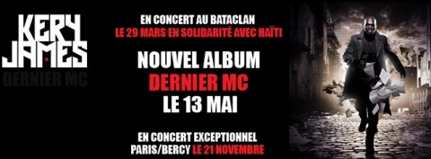 Kery James : le clip Constat Amer et l'album Dernier MC repoussé