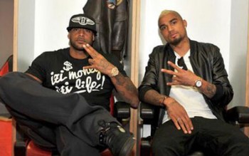 Booba à la rencontre des joueurs de l'AC Milan