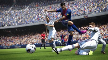 FIFA 14 : les premières images avec le PSG, le FC Barcelone et Lionel Messi