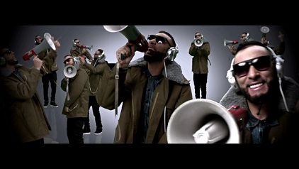 La Fouine dans la pub du nouveau casque audio Sony