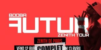 Booba : les concerts au Zénith de Paris du 12 & 13 avril complets