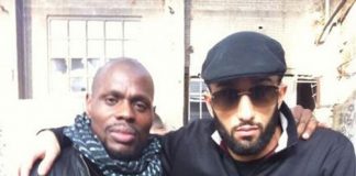 Kery James sur le tournage du clip Y’a Rien avec Niro(1)