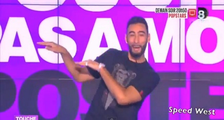 La Fouine interprète Booba mon petit ourson sur le plateau de TPMP
