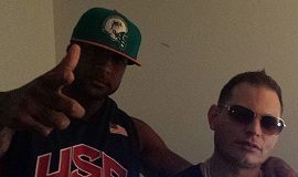 Booba en studio avec le producteur Scott Storch