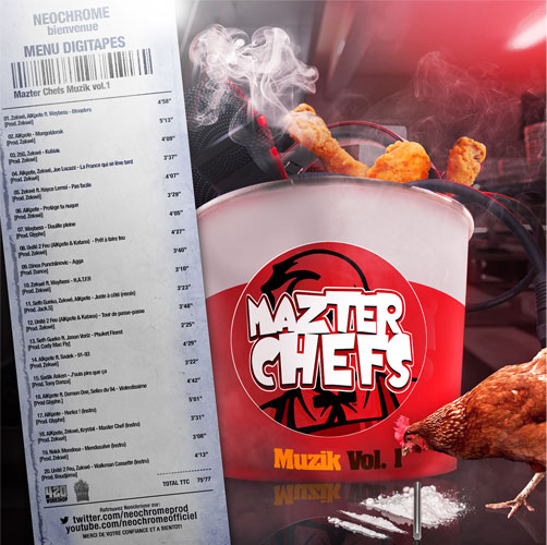 Néochrome présente Mazter Chefs avec Seth Gueko, Alkpote, Sadek, Hayce Lemsi