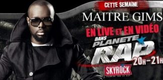 Maître Gims : Planete Rap spécial Subliminal sur Skyrock