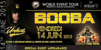 Booba se fait jeter de la boite de nuit le Mirano à Bruxelles