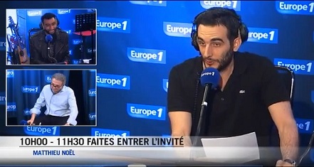 La Fouine face à Michel Drucker sur Europe 1