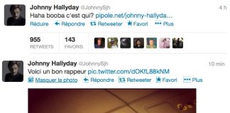Johnny Hallyday s’attaque à Booba sur Twitter