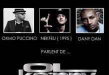 Nekfeu, Oxmo Puccino et Dany Dan parlent de Ol’kainry pour la sortie de Dyfrey