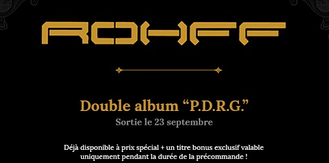 PDRG de Roh2f n°1 des ventes sur iTunes avec Doggy Style