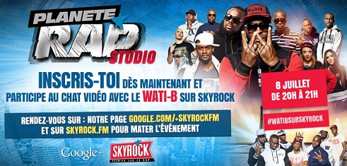 Maitre Gims et la Sexion D'Assaut présentent le Planète Rap Studio en mode WATI-B
