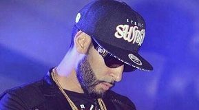 La Fouine sur le tournage du film A toute épreuve avant sa tournée au Maroc