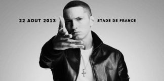 Eminem était de passage à Paris pour un concert événement au Stade de France