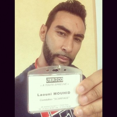 La Fouine sur le tournage du film A toute épreuve avant sa tournée au Maroc