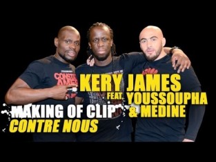 Kery James, Médine & Youssoupha - Retour sur le 1er clip de La Ligue, Contre nous...