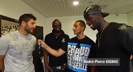 Maitre Gims rencontre Gignac et Diawara puis lâche pour l'OM