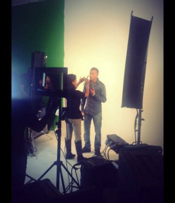 Mister You sur le tournage du 1er clip de son prochain album