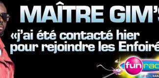 Maitre Gims devrait rejoindre Les Enfoirés !