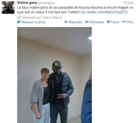 Maître Gims se fait usurper son identité !