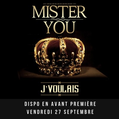 Mister You : J'voulais, 1er extrait de son nouvel album