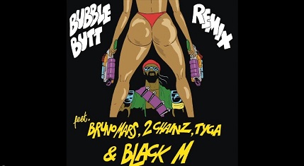 Black M avec Major Lazer sur le remix de Bubble Butt !