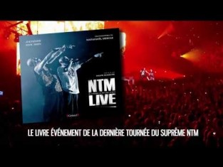 Le livre NTM Live de l'Olympia au Parc des Princes en librairie