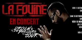 La Fouine : les prochaines dates du Drôle de Parcours Tour 2013