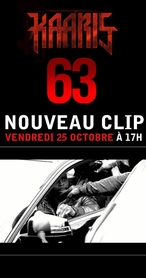 Kaaris : 63, le nouveau clip extrait de Or Noir