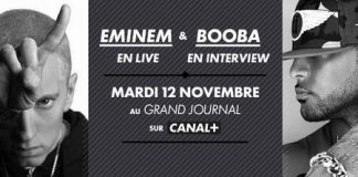 Booba et Eminem seront les invités exceptionnels du Grand Journal sur Canal +