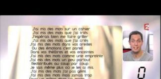 Grand Corps Malade débite 106 mots en 14 secondes !