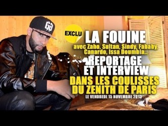 La Fouine - Les coulisses de son concert au Zénith de Paris