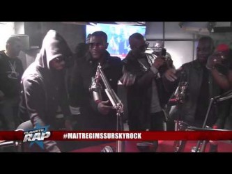 Maitre Gims interprète Warano Style en live sur Skyrock
