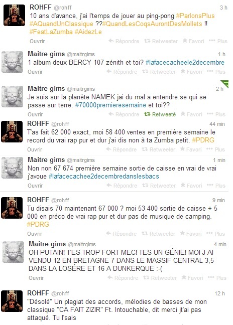Maitre Gims, Booba vs Roh2f : un nouveau clash sur Twitter !