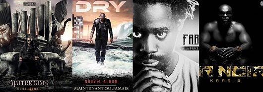 Maitre Gims, Kaaris, Dry, Fababy dans le Top Album : les chiffres des ventes