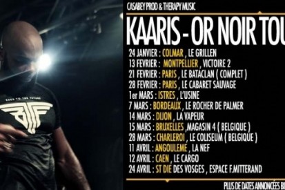 Kaaris dans ta ville pour l'or noir tour 2014