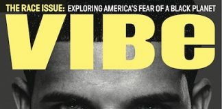 Drake en couverture du Vibe de Décembre