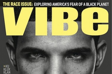 Drake en couverture du Vibe de Décembre