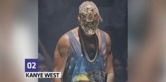 Kanye West ne se sépare plus de son masque Margiela