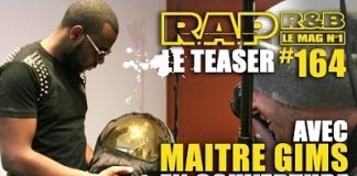 Maitre Gims en couverture du nouveau RAP RnB Mag