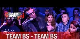 La Fouine avec la Team BS en live chez Cauet sur NRJ