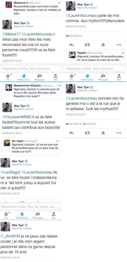 Mac Tyer clash Laurent Bouneau le Directeur Général des Programmes de Skyrock !