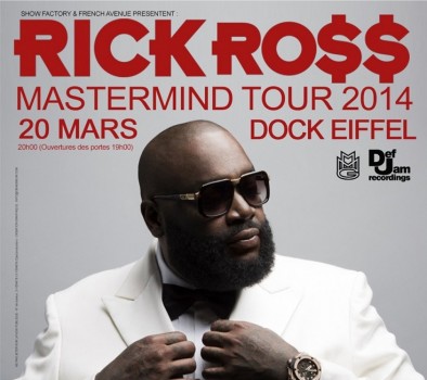 Rick Ross en concert à Paris le 20 Mars !