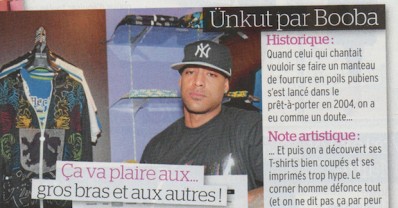 Booba : sa marque Unkut évaluée dans le magazine Public