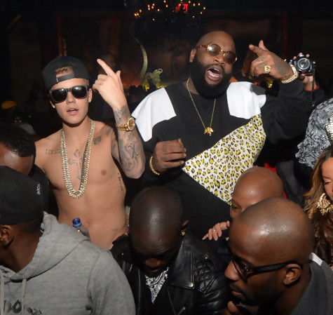 Justin Bieber en studio avec Rick Ross, Diddy, Wale et T.I !