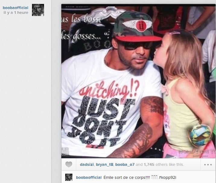 Booba continue de se moquer de La Fouine sur Instagram !