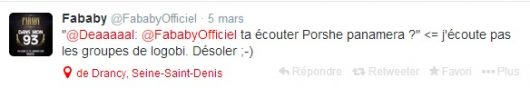 Fababy compare le groupe S.D.H.S à un groupe de logobi !